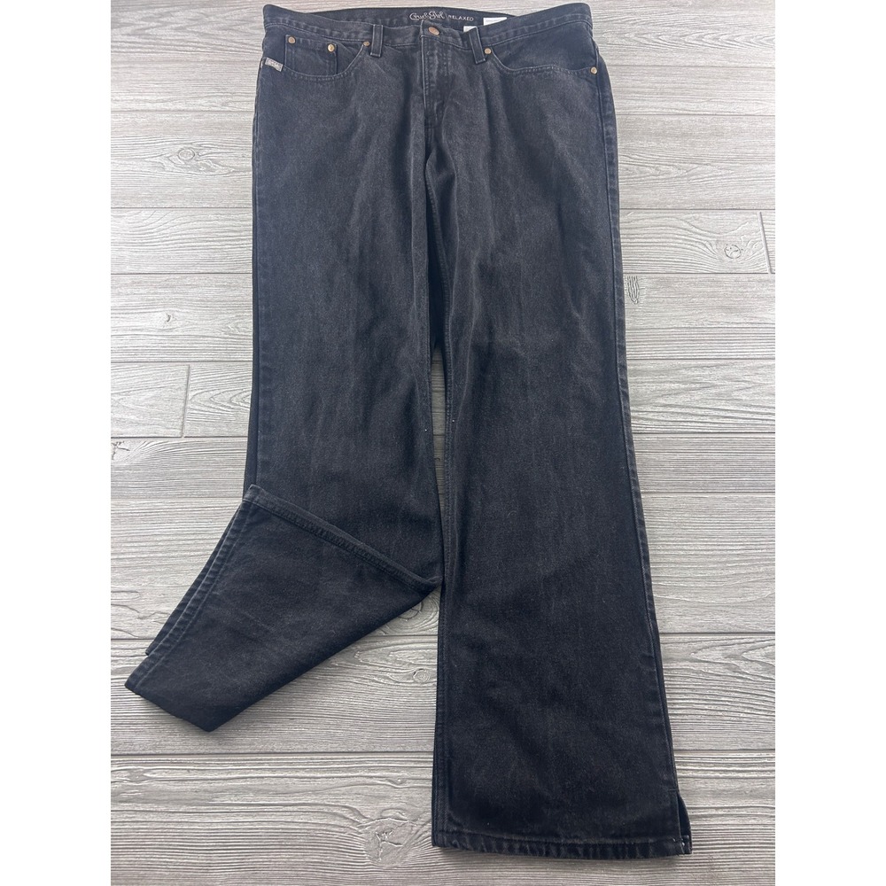 Cruel Girl Relaxed Fit Black Jeans Size 17 Long CB51252008 Cotton Denim
